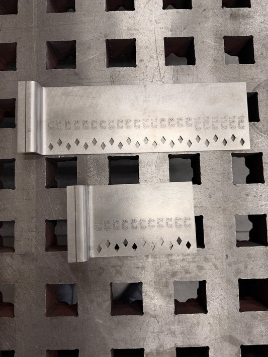 7” and 13” BLANK- beam square set