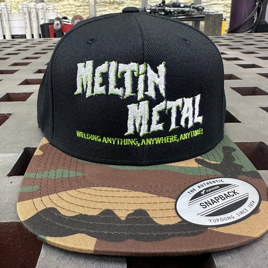 Meltin Metal Camo Snapback