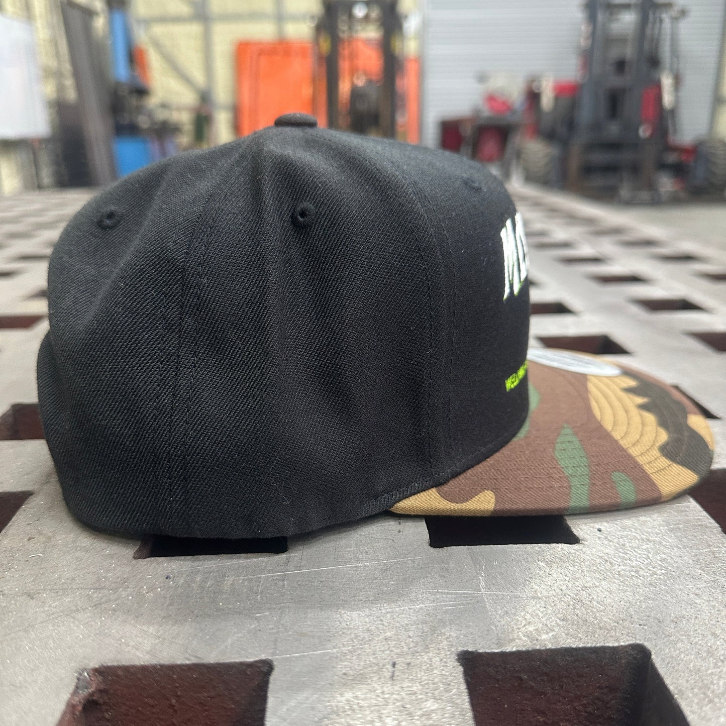 Meltin Metal Camo Snapback