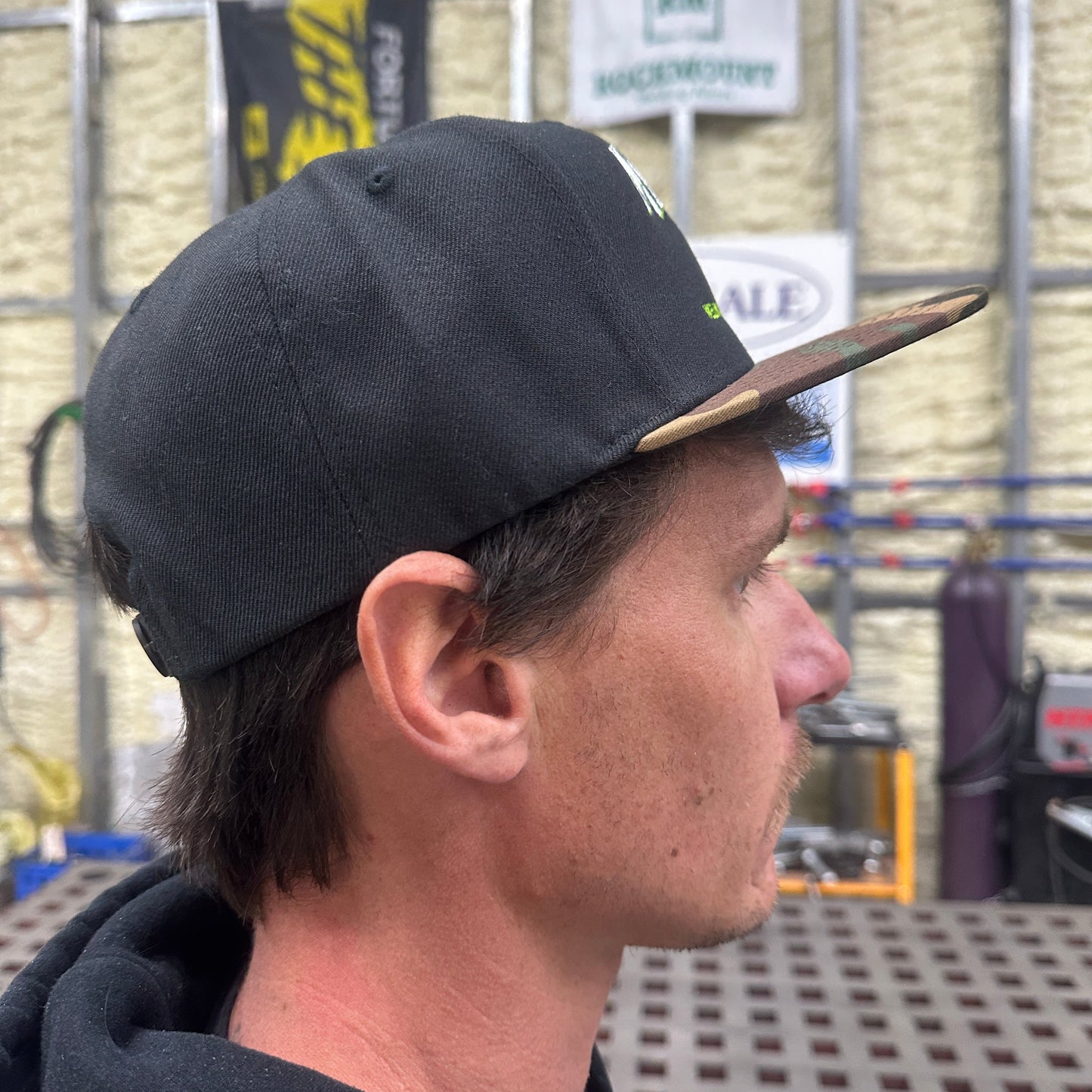 Meltin Metal Camo Snapback