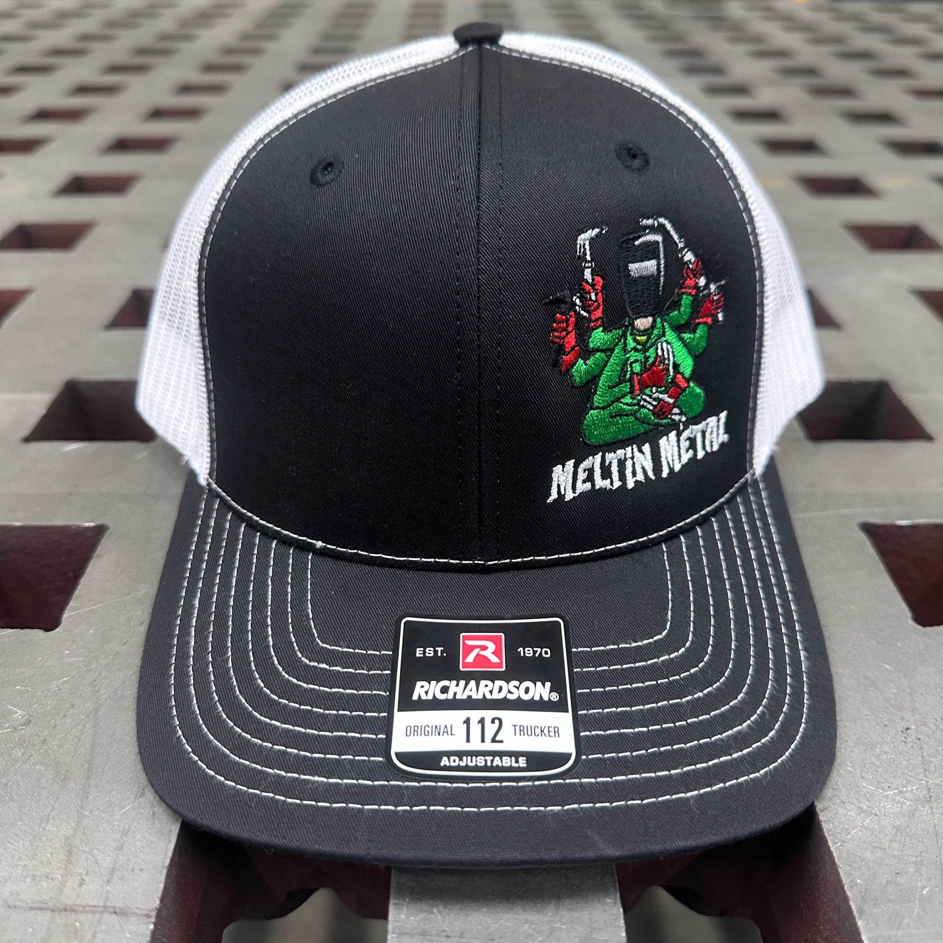 Mathal Hat Meltin Metal Trucker Hat